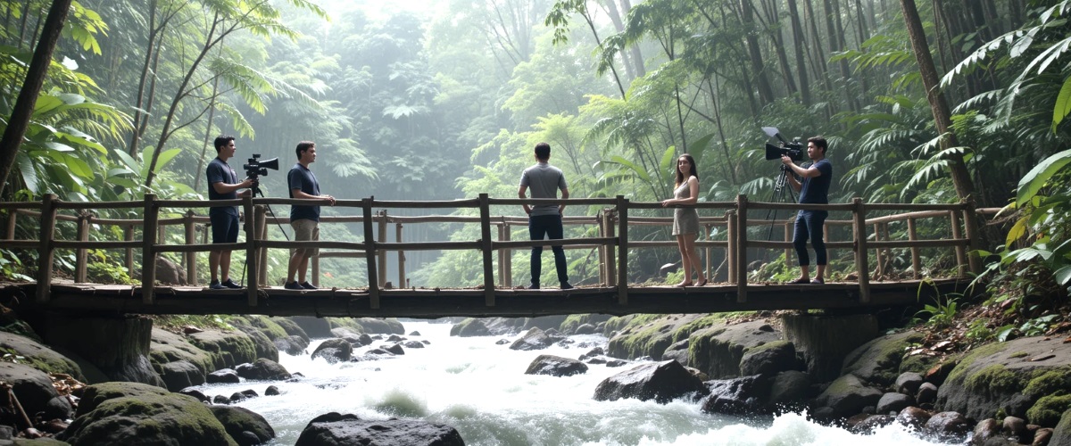 Film production behind the scenes location phillipines